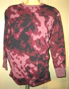 Women's Match Back Maternity Sweatshirt by Isabel & Ingrid-Sz S-BURGUNDY-NWOT - Picture 1 of 7