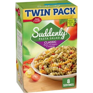 Suddenly Salad Classic Pasta Salad Mix with Red Peppers & Seasoning 15.5 oz Box - Picture 1 of 4