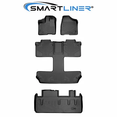 SMARTLINER Custom Fit Floor Mats Cargo Trunk Liner OEM 2011-2012 Toyota Sienna Foto 1 de 4