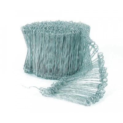 EDMA Ösendraht verzinkt 1000 Stück Drilldraht Rödeldraht Betonbindedraht