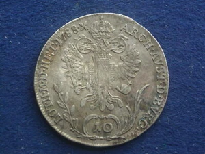 10 Kreuzer 1788 B Kremnitz   Joseph II.  - RDR Josef -   W/20/1508 - Bild 1 von 2