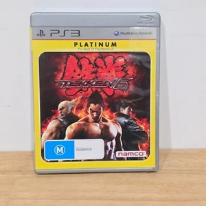 Tekken 6 PS3 Sony PlayStation 3 Video Game PAL + Manual 2010 Namco - Picture 1 of 3