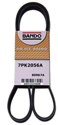 BANDO 7PK2056A DRIVE Belt Fit INFINITI 08-12 EX35 09-12 FX35 07-08 G35 09-10M35  Foto 1 de 4