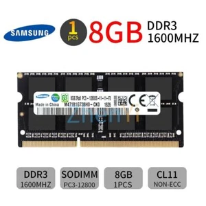 RAM Mémoire DDR3 4Go/8Go/16Go 1600 Mhz PC3L-12800S SODIMM 204Pin Laptop - Bild 1 von 8