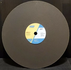 NORTON T27 BLUEFIRE FOUNDRY GRINDING WHEEL 9" X 1/4" X 7/8" 20 GRIT 66252843239 - Picture 1 of 1
