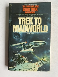 Trek To Madworld by Stephen Goldin, Star Trek 1979 Vtg. Bantam Books Pocket Book - Picture 1 of 4