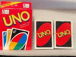 Uno Card Game w/Package tear Open/Sealed Cards *Pre Mattel* *NEW* x1 - Picture 1 of 7
