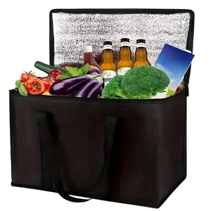 XL Kühltasche Groß Faltbar Isoliertasche Picknicktasche Lebensmittel Camping - Bild 1 von 6
