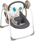 Electric Baby Swings for Infants to Toddler, Soothing Portable Baby Swing, Compa