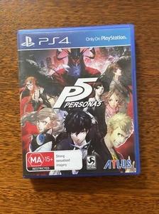 Persona 5 Action Adventure RPG Game PS4 Playstation 4 - Picture 1 of 3
