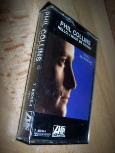 1982 Phil Collins Hello I Must Be Going Cassette - Picture 1 of 1