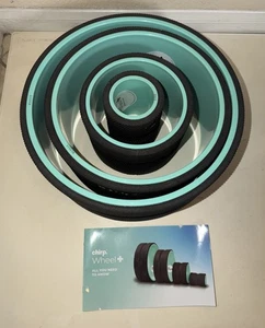 Chirp Wheel + 4er Pack Mint Farbe EUC Booklet Rücken + Nackenübungen Dharma Yoga - Bild 1 von 7