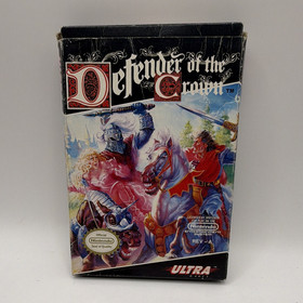 Ultra Games Defender of the Crown for Nintendo NES Boxed Strategy NTSC-U/C 1989
