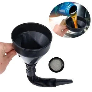 with Filter Oiler Filter Funnel Oil Filling Equipment for Car Motorcycle Truck - Picture 1 of 12