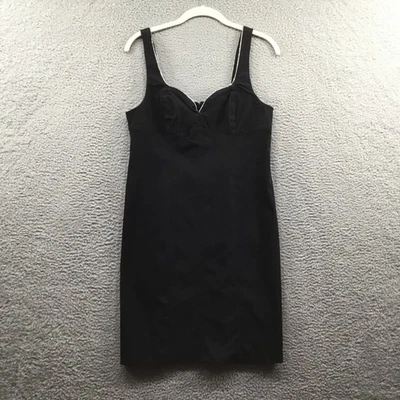 Мини-платье Topshop Diamante Trim Sweetheart бенгальское черное 10 - Изображение 1 из 4