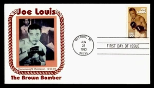 DR WHO 1993 FDC BOXING JOE LOUIS SPORTS PANDA CACHET M58455 - Picture 1 of 2