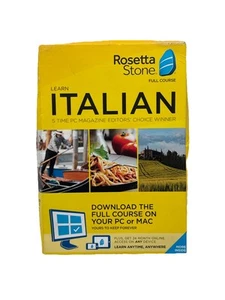 Rosetta Stone - Italian Full Course Online Subscription with Download - Picture 1 of 2