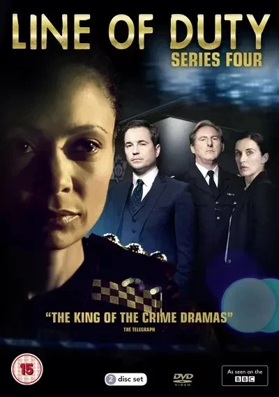 LINE OF DUTY  Series 4  R2 DVD  Like New Free P&P - Image 1 of 1