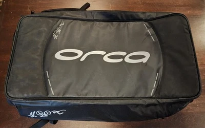 Bolso Orca Transition 70L negro triatlón detalles reflectantes Foto 1 de 4