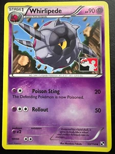 Pokemon Whirlipede Pokemon League Promo - Black & White Base - 53/114 - Picture 1 of 2