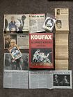 ️Signé 1ère édition Koufax avec veste poussière, coupures de nouvelles et cartes à collectionner  ️