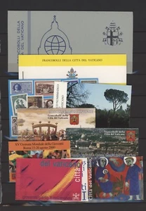 S44301 Vatican MNH 1982/2004 all The Booklets Issued From n.1 To n.12 - Picture 1 of 2