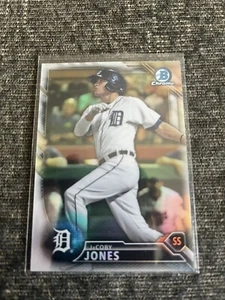 2016 Bowman Chrome Prospects Refractor /499 JaCoby Jones #BCP123 Detroit Tigers - Picture 1 of 2