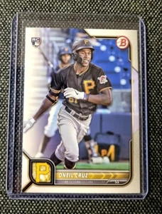 2022 Bowman Oneil Cruz Rookie #51 Rookie Pittsburgh Pirates - Free Shipping - Picture 1 of 1