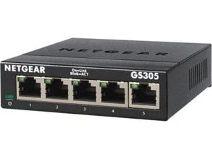 NETGEAR GS305-300PAS 5-port Gigabit Ethernet Unmanaged Switch (GS305) - Picture 1 of 6