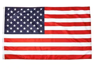 Occhielli nuovi 3’x5’ poliestere USA 50 stelle FLAG rosso bianco blu - Foto 1 di 3