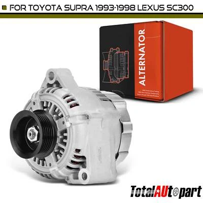 Alternador para Toyota Supra 1993-1998 Lexus SC300 1995 L6 3,0 L 100A CW 6 ranuras Foto 1 de 4