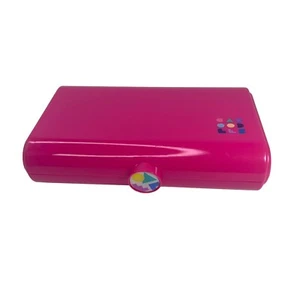 Caboodles Hot Pink Small Makeup Organizer Jewelry Trinket Storage Box w/ Mirror - Picture 1 of 9