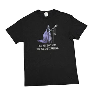Vintage Movie Shirt Corpse Bride Tim Burton Cartoon Johnny Depp Y2K Warner Bros - Picture 1 of 16