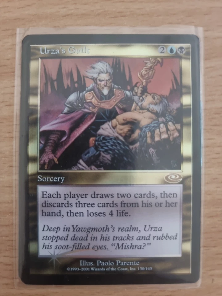 MTG FOIL Urza's Guilt - Planeshift Magic the Gathering Rare NM - Image 1 of 1