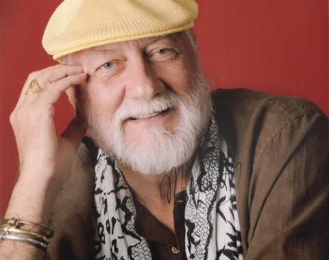 MICK FLEETWOOD Signed 10x8 Photo FLEETWOOD MAC COA Cover