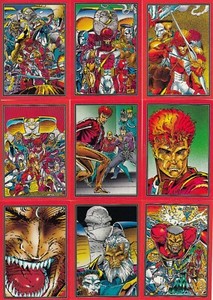 YOUNGBLOOD 1992 COMIC IMAGES COMPLETE BASE CARD SET OF 90 MC