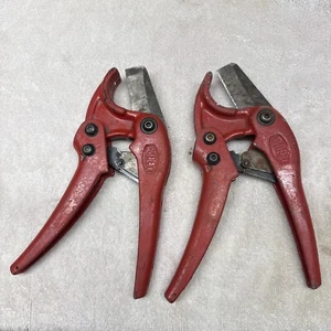 Reed MFG. Co. Ratcheting Pipe Tubing Cutter Tool. 1.66 In. MAX OD Capacity - Picture 1 of 3