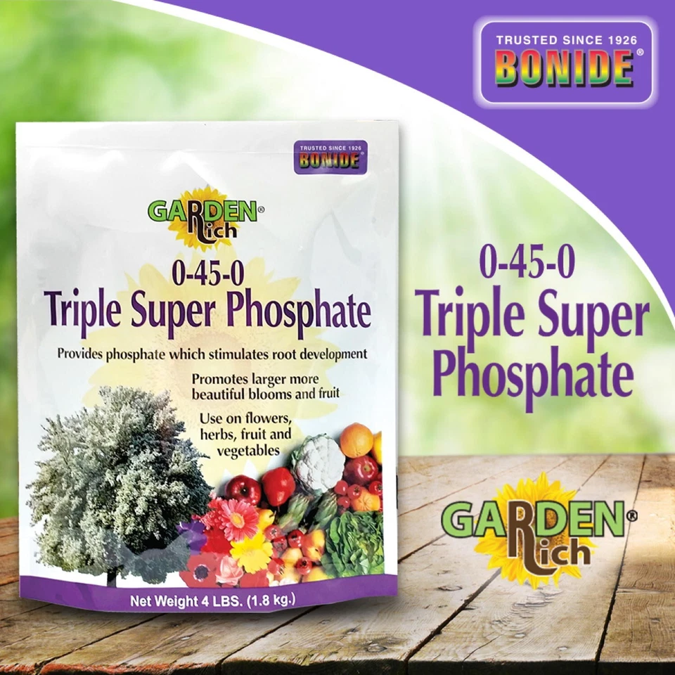 Bonide Garden Rich Triple Super Phosphate 0-45-0 4 lb Foto 1 de 1