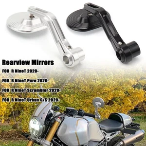 Rearview Mirror Bar End Side Handlebar Rear View Mirrors For BMW R NINE T Pure - Picture 1 of 15