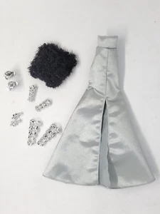 Barbie Silber Jubiläum Outfit Mode Tuch Original von Mattel - Bild 1 von 7