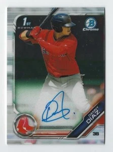 Bowman 2019 cromado #CPA-DD Danny Díaz automático ~ Medias Rojas de Boston - Imagen 1 de 2