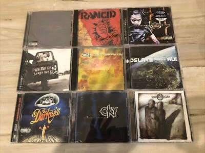 90s-2000s Rock Punk Metal Lot Of 10 Staind Rancid Darkeness 311 Audioslave 💿 Foto 1 de 4