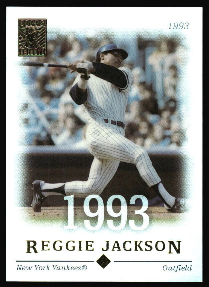 2004 Topps Tribute HOF Reggie Jackson #17 New York Yankees - Image 1 of 2