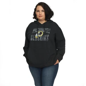 Washington Redskins NFL Women's Plus Size Screen Print Hoodie 2X - Picture 1 of 2