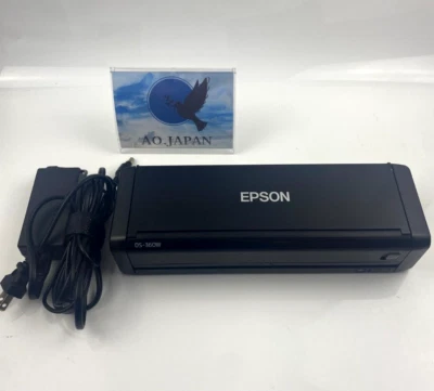 EPSON Scanner DS-360W Seat feed A4/Postcard etc. double-sided Wi-Fi 1day ship - Image 1 of 4