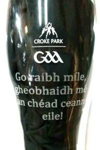 Bicchiere pinta GAA Croke Park personalizzato inciso con il tuo messaggio/nome Guinness - Foto 1 di 8