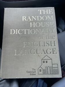 Vintage 1966 The Random House Dictionary of the English Language Unabridged Ed