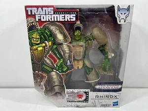Transformers Generations Beast Wars RHINOX Thrilling 30 Voyager Class NIB - Picture 1 of 10