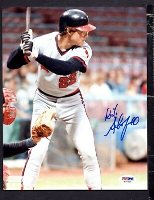 Dick Schofield Signed 8 x 10 Photo PSA/DNA California Angels SHIPPING IS FREE - Image 1 of 2