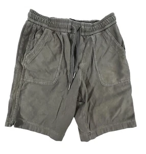 ATHLETA Farallon 8.5" Bermuda green Shorts Size 4 Zipper Pockets Elastic Waist - Picture 1 of 7
